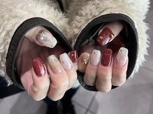 サクノネイル(SAKUNONAIL)/クリスマスネイル