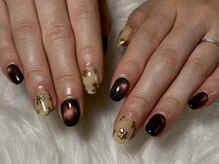 セレクト(Select)/奥行マグと大人フラワーネイル