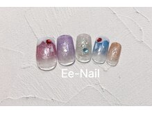 池袋ネイルサロン イイネイル(Ee-Nail)/カラフルかき氷ネイル全員￥7980