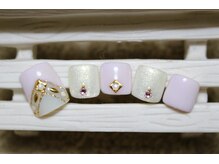ネイルサロン ユーア(Yu a)/フット定額デザイン　￥8480