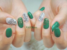 ネイルローズ(NAIL Rose)/鳥獣戯画アート