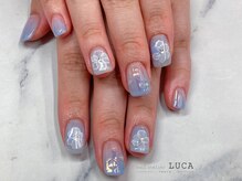 ネイルアトリエルカ(nail atelier LUCA)/M-299 ニュアンス梅雨ネイル