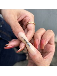 秋刀魚ネイル＊