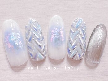 ラピス 自由が丘(Lapis)/ヘリンボーンツイードネイル