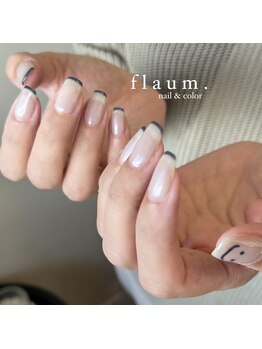 スキニーフレンチネイル