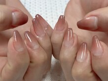 フローラ/カラーグラデーションネイル