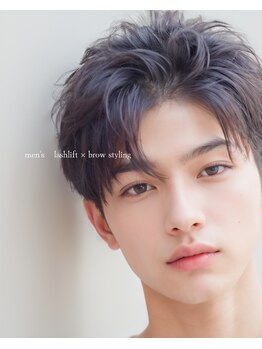 イデアル(ideal)/メンズ眉毛×まつ毛パーマ