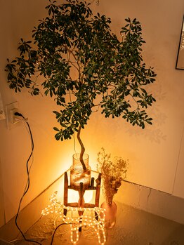 こりほぐし 図書館前/秋冬インテリア