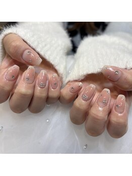 ララアンジュ(LaLa-Ange)/ワンホンチークネイル