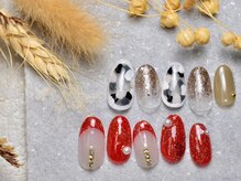 ルディメール(Rudymale)/ニュアンス×フラッシュフレンチ