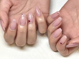 ワンカラー＋ハートホロ