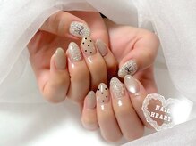 ネイルハート(Nail HEART)/tweed nail