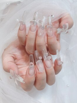ラビットネイル 大阪なんば店(Rabbit Nail)/特殊クリアネイル