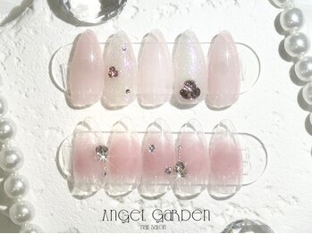 エンジェルガーデン 青山店(Angelgarden)/春新作ピンクデザイン¥12500