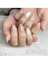 カシワビューティーココ(kashiwa beauty coco)/オーロラネイル