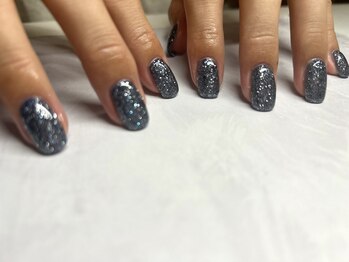 ラメワンカラー