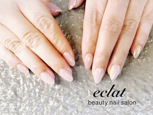 エクラ 枚方市駅前店(eclat)/オーロラネイル