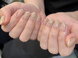 ミラーデザインネイル