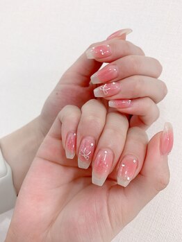 レインボーネイル 池袋(RainbowNail)/チークネイル