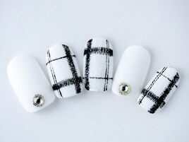 モノトーンチェック