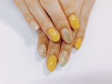 トヨネイル(TOYO NAIL)/Happy yellow nail☆