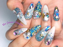【ロングネイル】グリッター