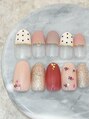 ネイルサロンジンジャー(Ginger) ドット柄