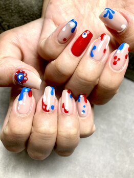 ラキネイル(LAKI Nail)/ミャクミャクネイル