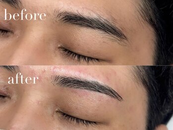 アムズ バイ アイ トーキョー 渋谷店(ams by AI TOKYO)/メンズ眉毛ワックス