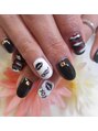 ネイルサロン シャットノワール(chatte noir)&nbsp;お客様画像　フリーデザイン