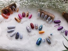 ネイルクリエイション 新栄(nailcreation)の雰囲気（季節に合わせたアートが8種類から選べます¥6600or¥7150or¥7700）