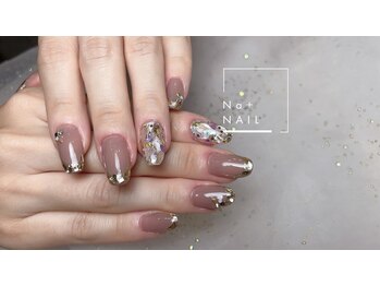 エヌエープラスネイル 葛西本店(Na+nail)/ガラスフレンチ