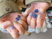 ユーリ 心斎橋 南船場/ニットネイル♪