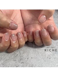 グラデーションネイル！