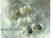 サロン デ ルカ(salon de LUCA)の雰囲気（大人気luxuryコース☆アートにこだわりたい方にオススメ♪）