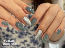 アトリエ メイド(atelier made)/ワンカラー＋2本アート￥4,650