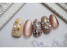ネイルサロン マリング(Nail Salon Maring)/☆クリスマスツイードネイル☆
