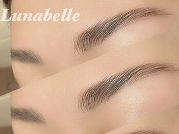 ルナベル(Lunabelle)の写真/古い角質も剥がし、一気に垢抜け！お客様のなりたいお顔のイメージに合わせ理想の眉毛に仕上げます！