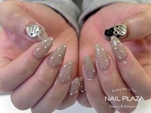 ネイルプラザ 河原町OPA店(NAIL PLAZA)/キラキラネイル