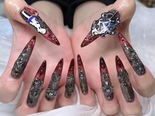 池袋駅エリアで話題のワンホンネイル・韓国ネイル!長さだしデザインも対応