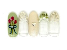 ネイルサロン ドレス(Nail Salon Dress)/2026年春デザインコンテスト 3番