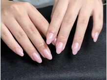 アモールビューティー 新宿店(Amor Beauty)/長さだしワンカラーラメーネイル