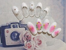 ドローネイル(DLAW NAIL)/お呼ばれネイル