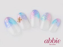 ネイルサロンアビー 北千住店(abbie)/マリンマーメイドグラデ ￥10564