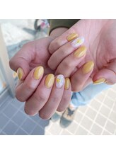 ミントリーフ バイ リート(Mint leaf by Reat)/イエローネイル