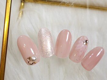 水彩フラワーネイル¥9510