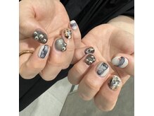 アオ 渋谷(ao.)/モノトーンネイル