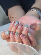 イノン ネイル(inon nail)/グラデーション/キラキラ