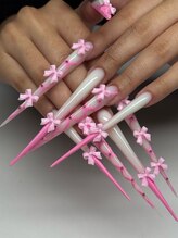 Eli Nails 新宿【エリネイルズ】《長さだし専門店/つけ放題/持ち込み/スカルプ》/スーパーロング5XL