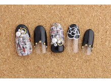 ネイルサロン ブランロール 白金店(Nail Salon Blanl'or)/ツイード×カメリア
